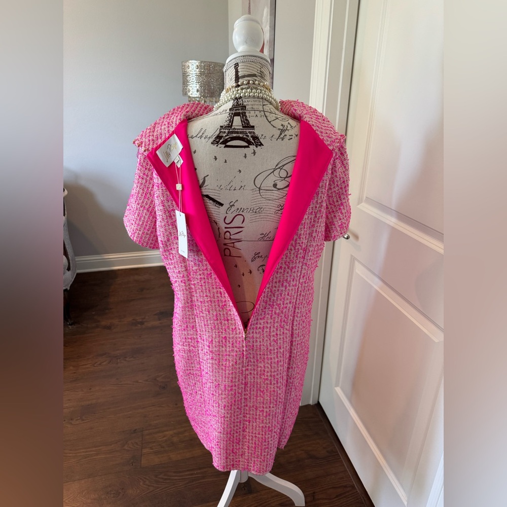 NWT Lilly Pulitzer Boucle Shift Dress - Picture 9 of 16